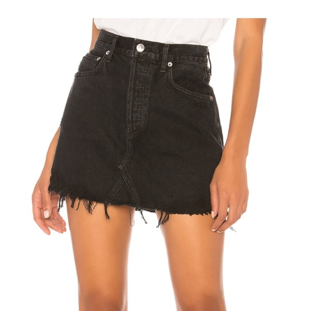 AGOLDE Quinn Denim Skirt